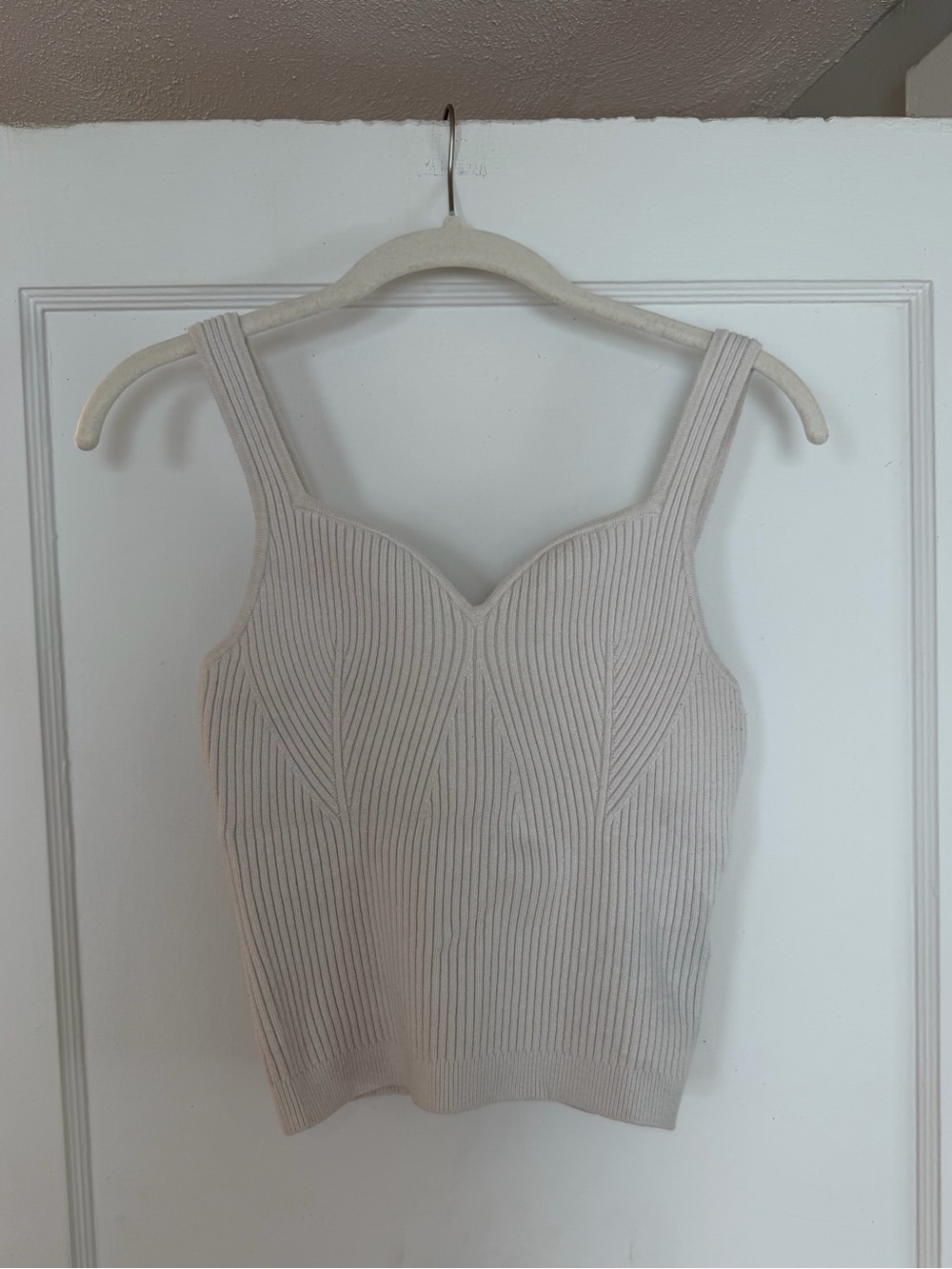 Abercrombie & Fitch Knit Ribbed Sweater Tank